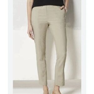 J. Jill Essential Cotton-Stretch Pants in Sesame (24W)